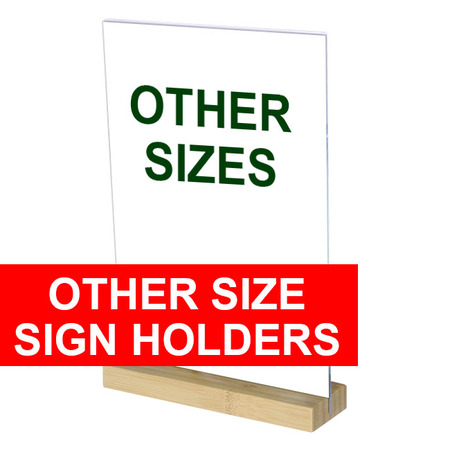 Other Size Sign Holders