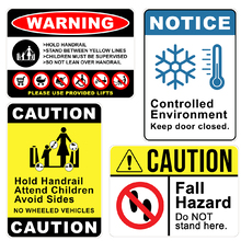 A4 Metal Warning and Regulation Signs
