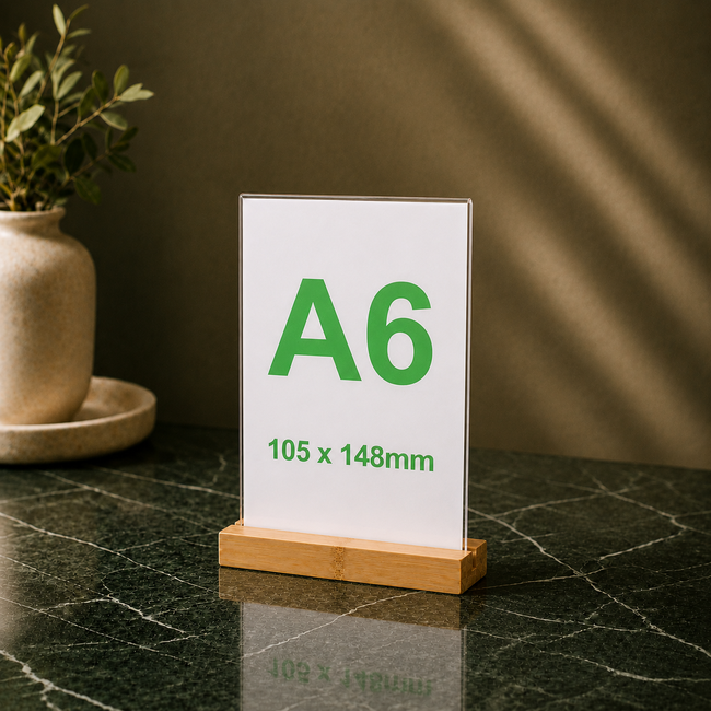 A6 Sign Holders