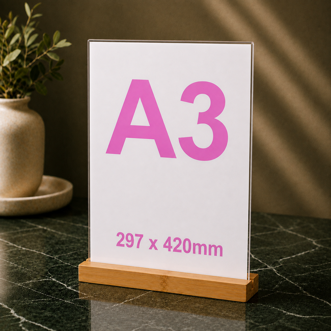 A3 Sign Holders
