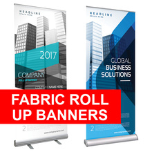 Fabric Roll Up Banners