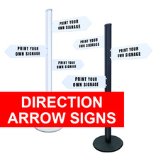 Custom Directional Arrow Signs