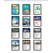 Black Portrait A3 Cable Light Box