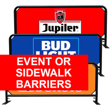 Event or Sidewalk Barrier