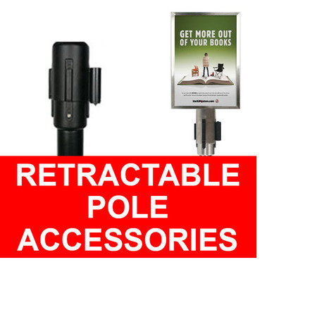 Retractable Barrier Accessories and Signs