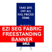 Ezi SEG Fabric Freestanding Banner
