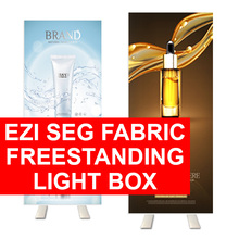 Ezi SEG Fabric Freestanding Light Box