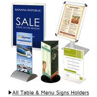 Table and Menu Sign Holders