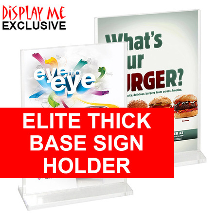 Elite Thick Base Sign Holder
